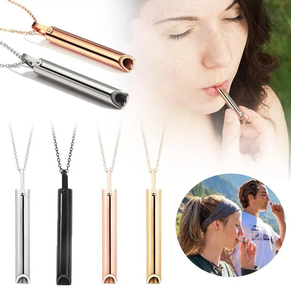 Collier sifflet en acier inoxy - Vaping Goods avis et prix