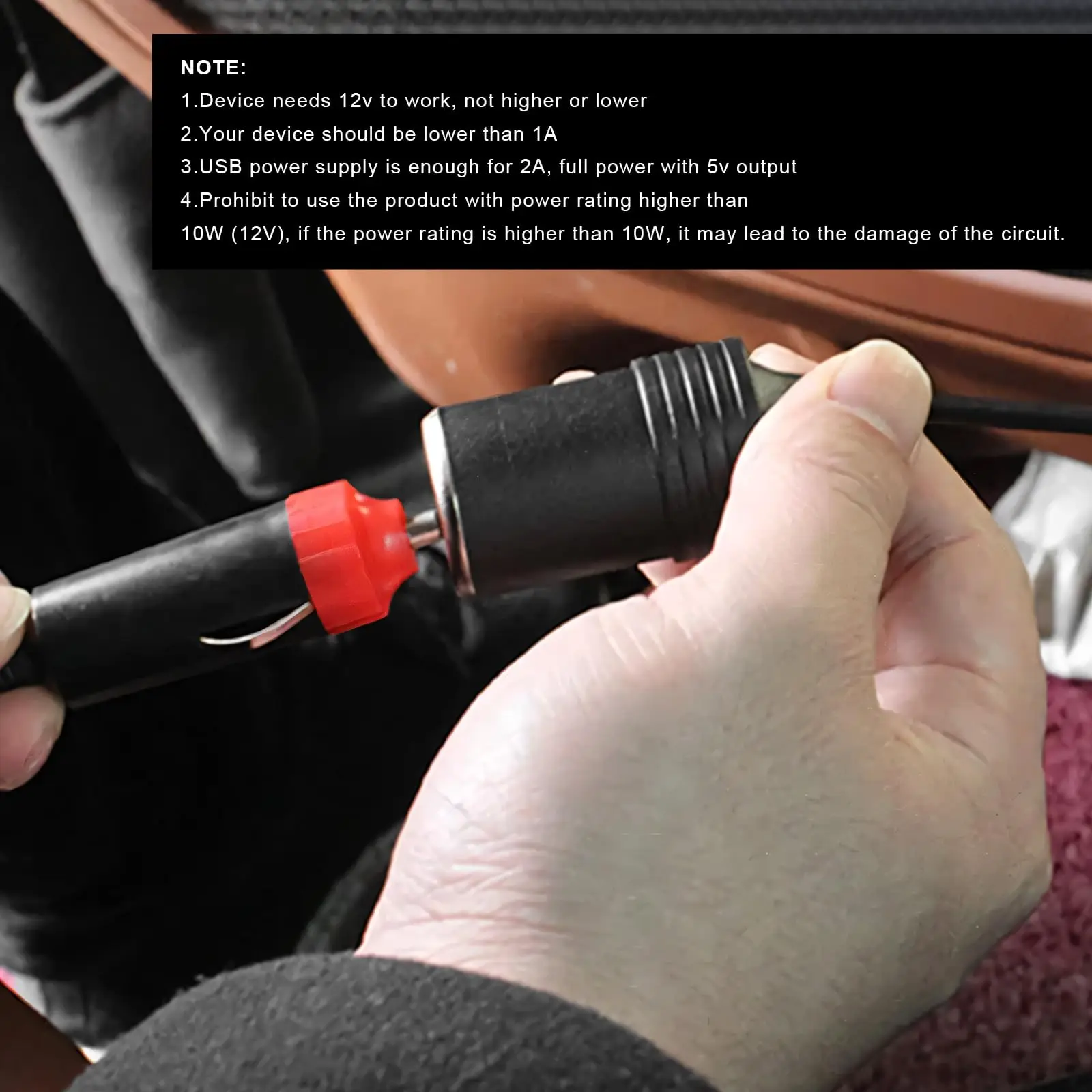 Adaptateur allume-cigare 5V à  - Accessories Experts Vape avis et prix
