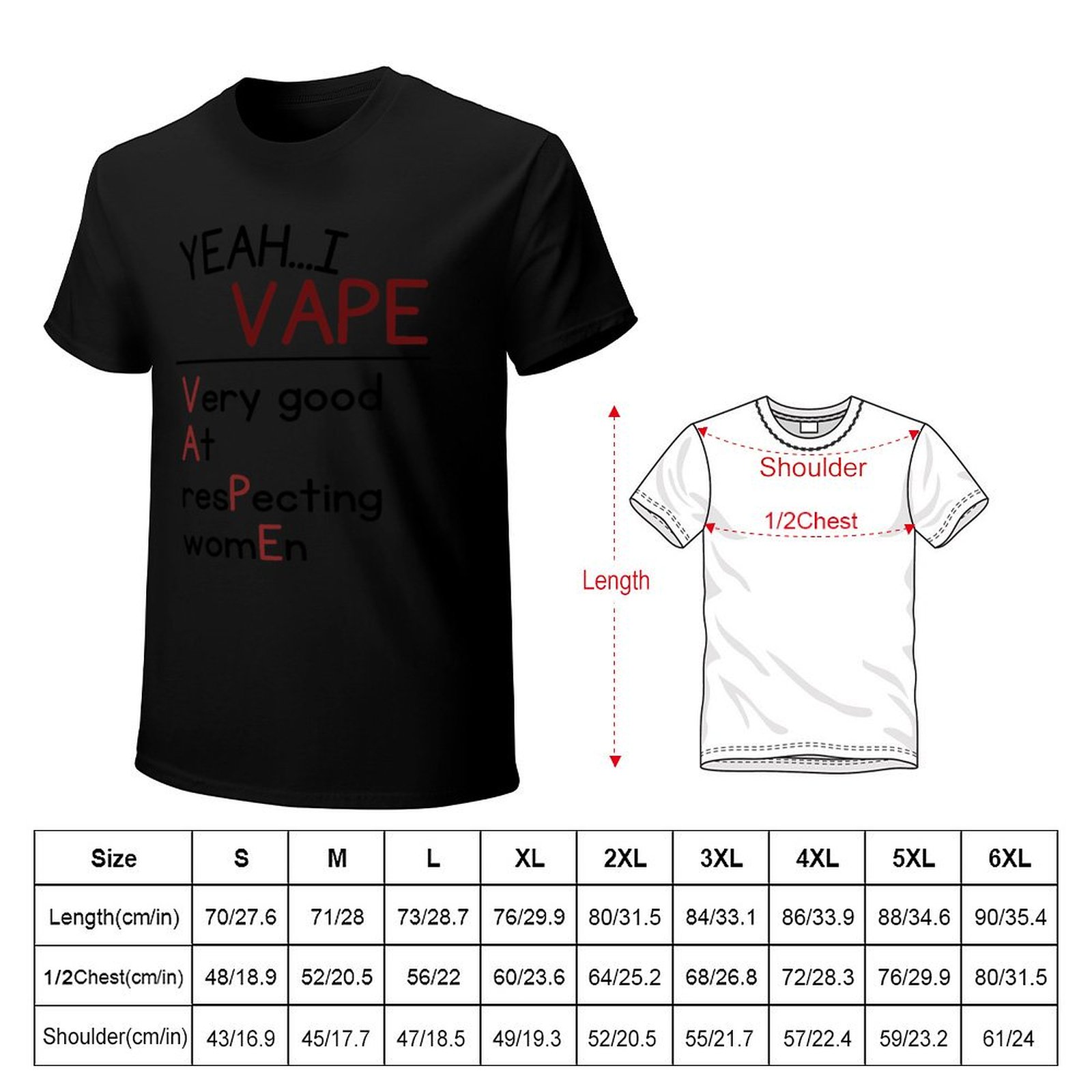 T-shirt « Yeah I Vape Very Goo - Vaping Goods avis et prix